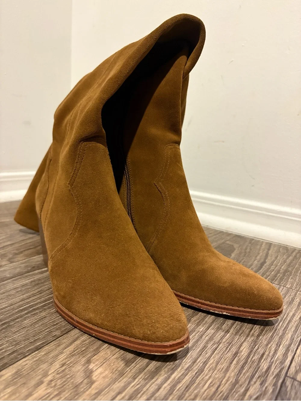 Michael Kors Suede Over-the-Knee Boots Brown Size 9M